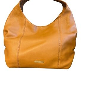 Vince Camuto Tan Leather Hobo Bag